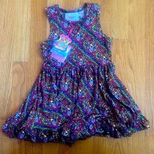 Posh Peanut x Lisa Frank Hunter Racerback Twirl Dress 3T-4T NWT